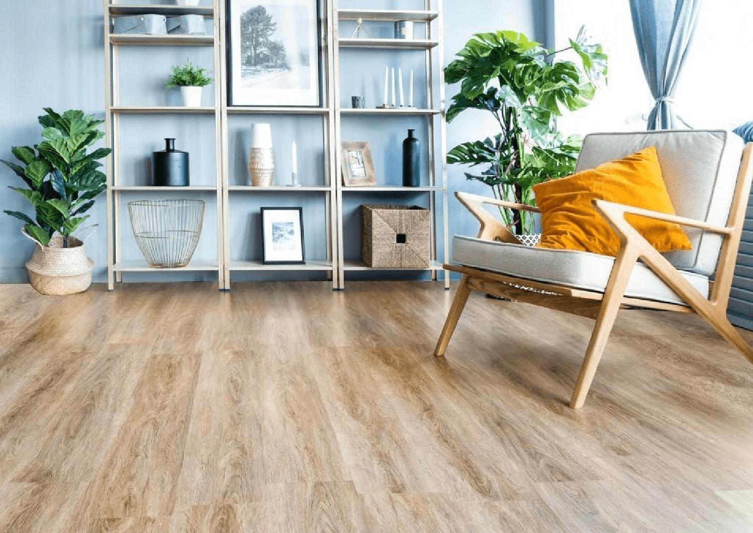 LVT плитка ДУБ РЫЖИЙ ECO 3-21