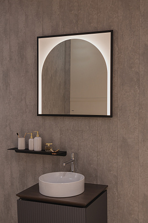 Зеркало Silver Mirrors Barbara 800х800 (теплый свет 3000К, бегущая подсветка, бесконтактный сенсор)