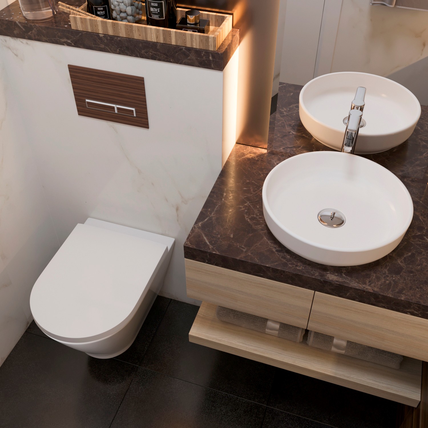 Раковина Lavinia Boho Bathroom Sink 40см, 33311005 белый