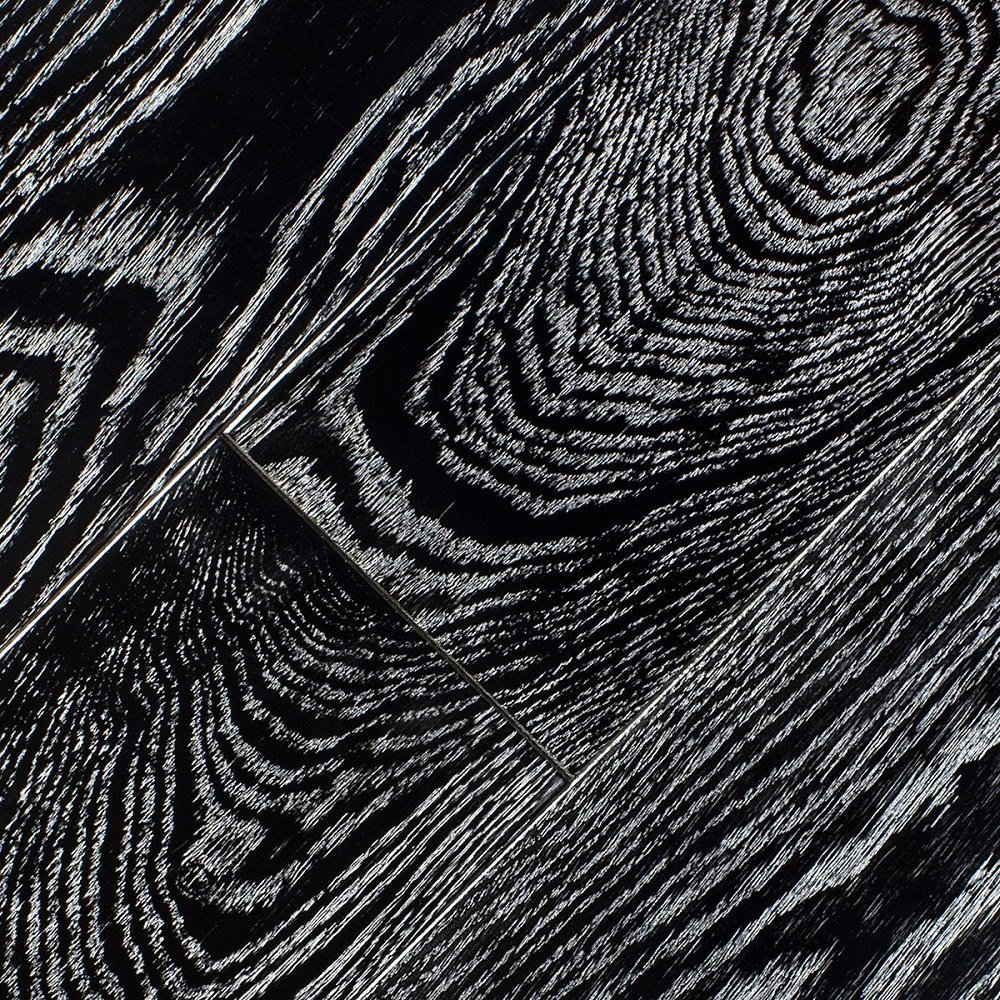 Инженерная доска Vecchio Parquet Модерн Дуб Черный серебро