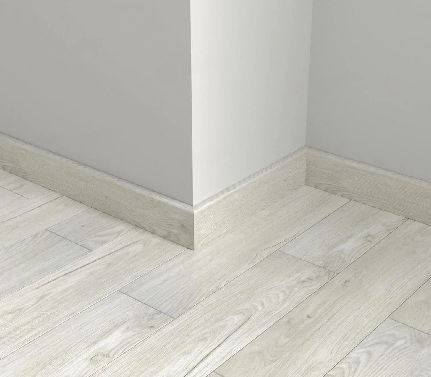 Напольный плинтус Parquet Light Снежный SK 13-11