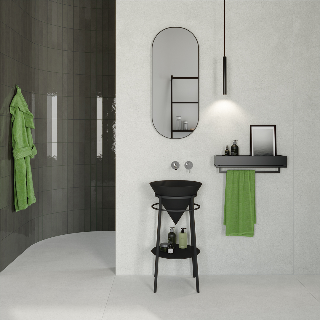 Раковина Kerama Marazzi Cono 45 см CO.NN.wbi.44\BLK.M матовый черный