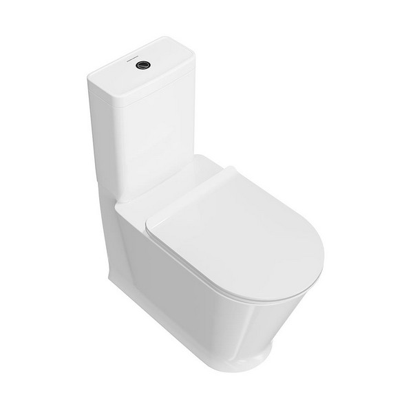 PLMR.wc.01 Унитаз PLAZA Modern напольный безободковый, белый глянцевый