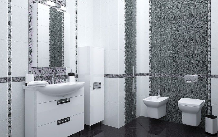 Керамогранит Cersanit Black&White 42х42