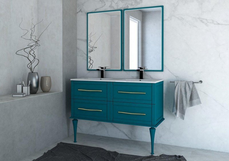 Раковина с двумя чашами Cezares 120х46, 50135