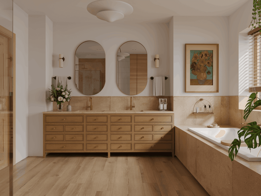 LVT плитка Чистый песок Accura 1012-1