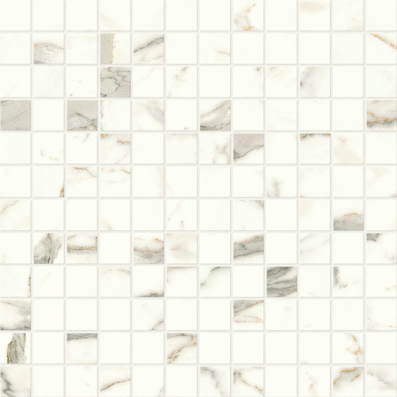 Мозаика Marvel Calacatta Prestigio Mosaico Lapp (A424)