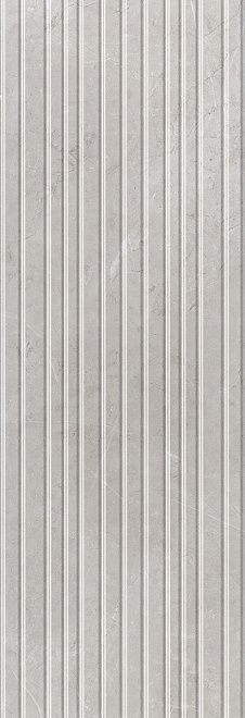 Керамическая плитка Kerama Marazzi Плитка Низида серый светлый структура обрезной 25х75