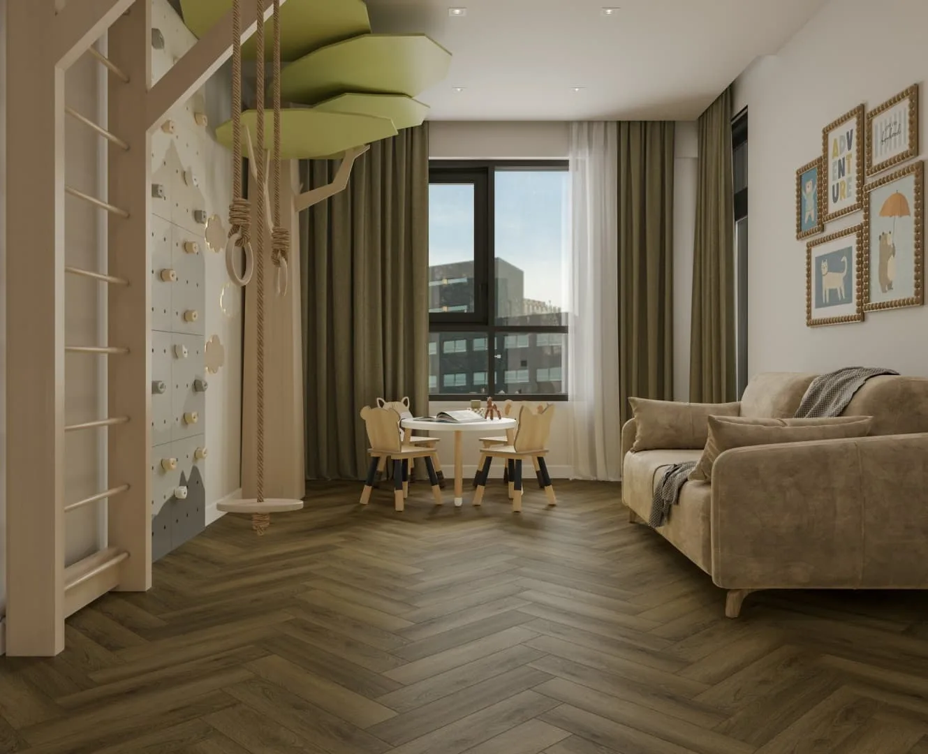LVT плитка Полярный Polar 1056-11