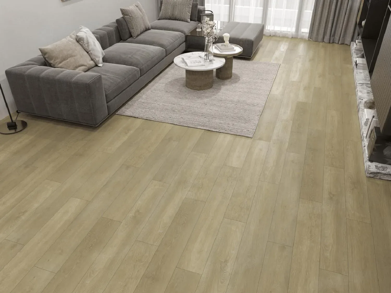 LVT плитка Дуб Скандинавия ЕСО 3-36