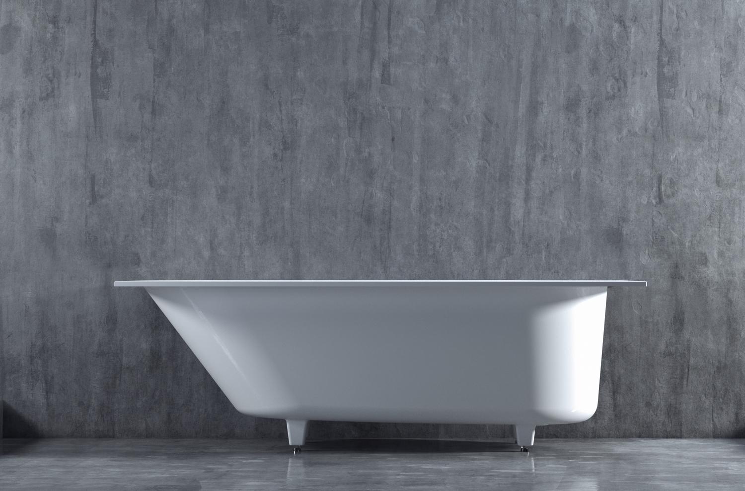 Ванна из искусственного камня S-Sense Salini Ornella 170x75 см матовая 102411M