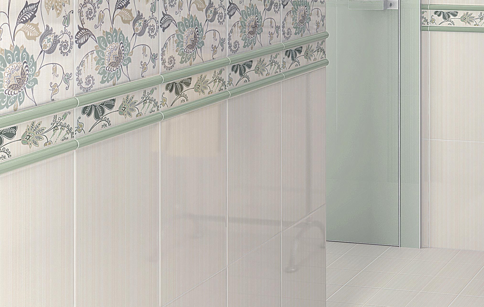 Керамическая плитка Kerama Marazzi Бордюр Карандаш беж светлый 2х25