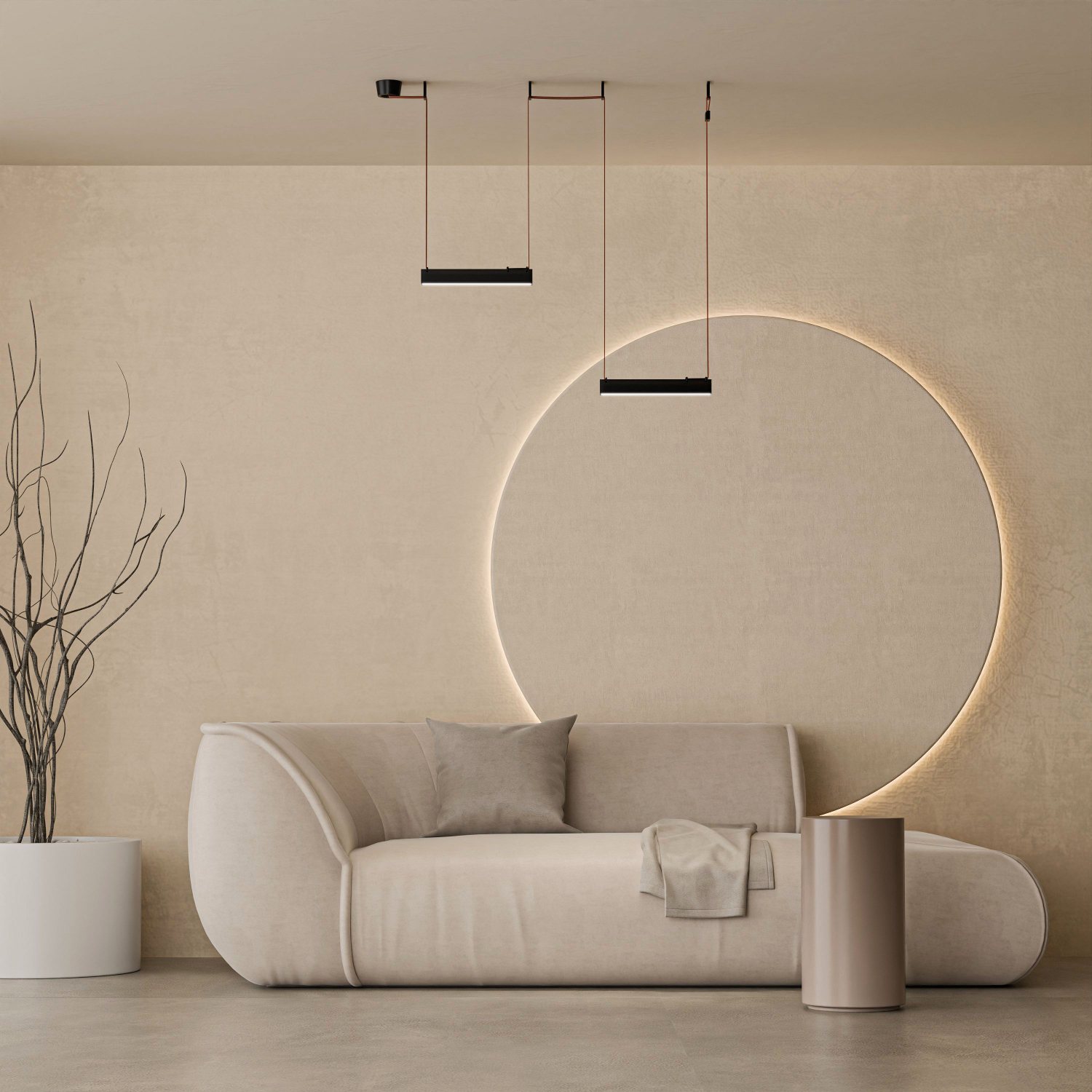 Трековый светильник BELTY LINEAR DK5575-BK
