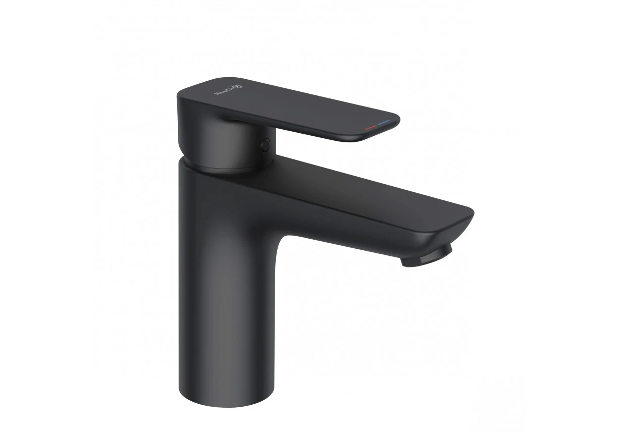 Смеситель для раковины Kludi Pure&Style 402923975 матовый черный