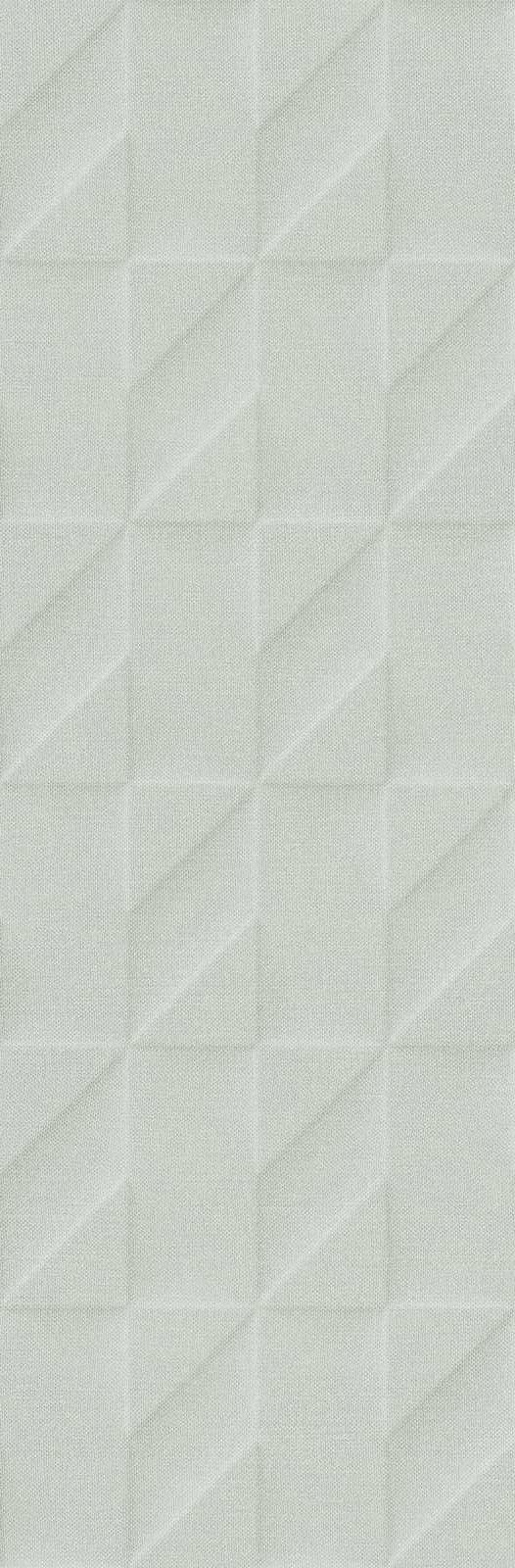 Керамическая плитка Marazzi Italy Плитка Outfit Grey Struttura Tetris 3D 25x76
