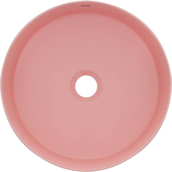 Раковина AQUAme 35 см AQM5012MP розовый матовый
