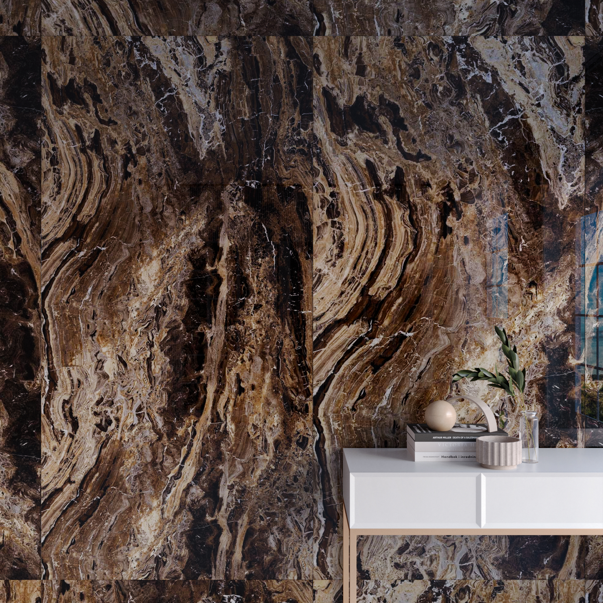 Керамогранит Marazzi Italy Grande Marble Look Frappuccino Lux rett. 120х240