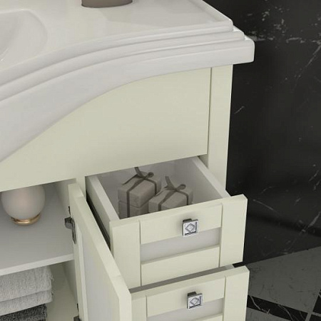 Тумба OPADIRIS Мираж 120, слоновая кость (Р)