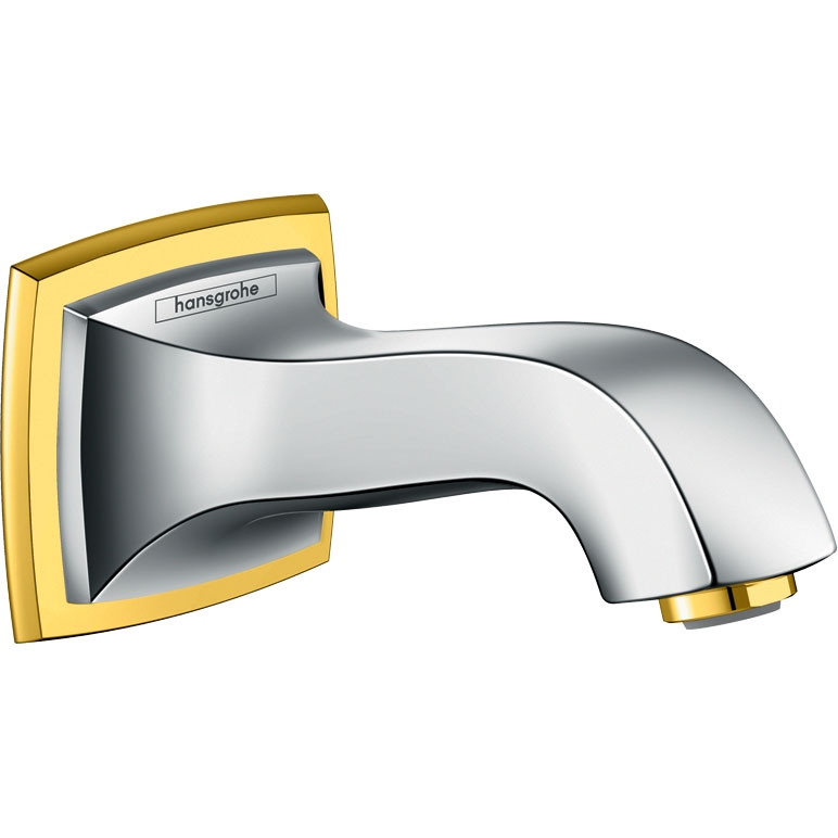 Излив Hansgrohe Metropol Classic 13425090 для ванны, хром / золото