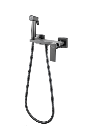 Гигиенический душ HAIBA HB5517-3, латунь, оружейная сталь