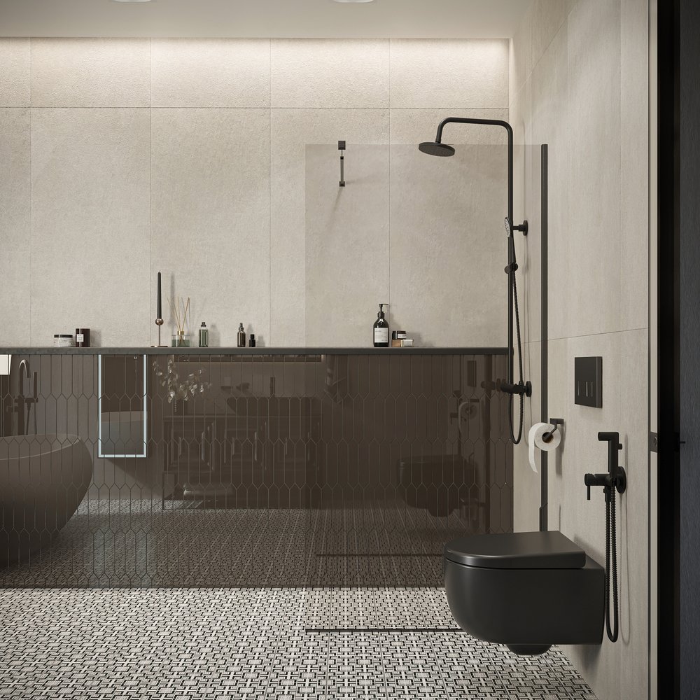 Унитаз подвесной безободковый Bocchi Parma 1417-004-0129 черный матовый