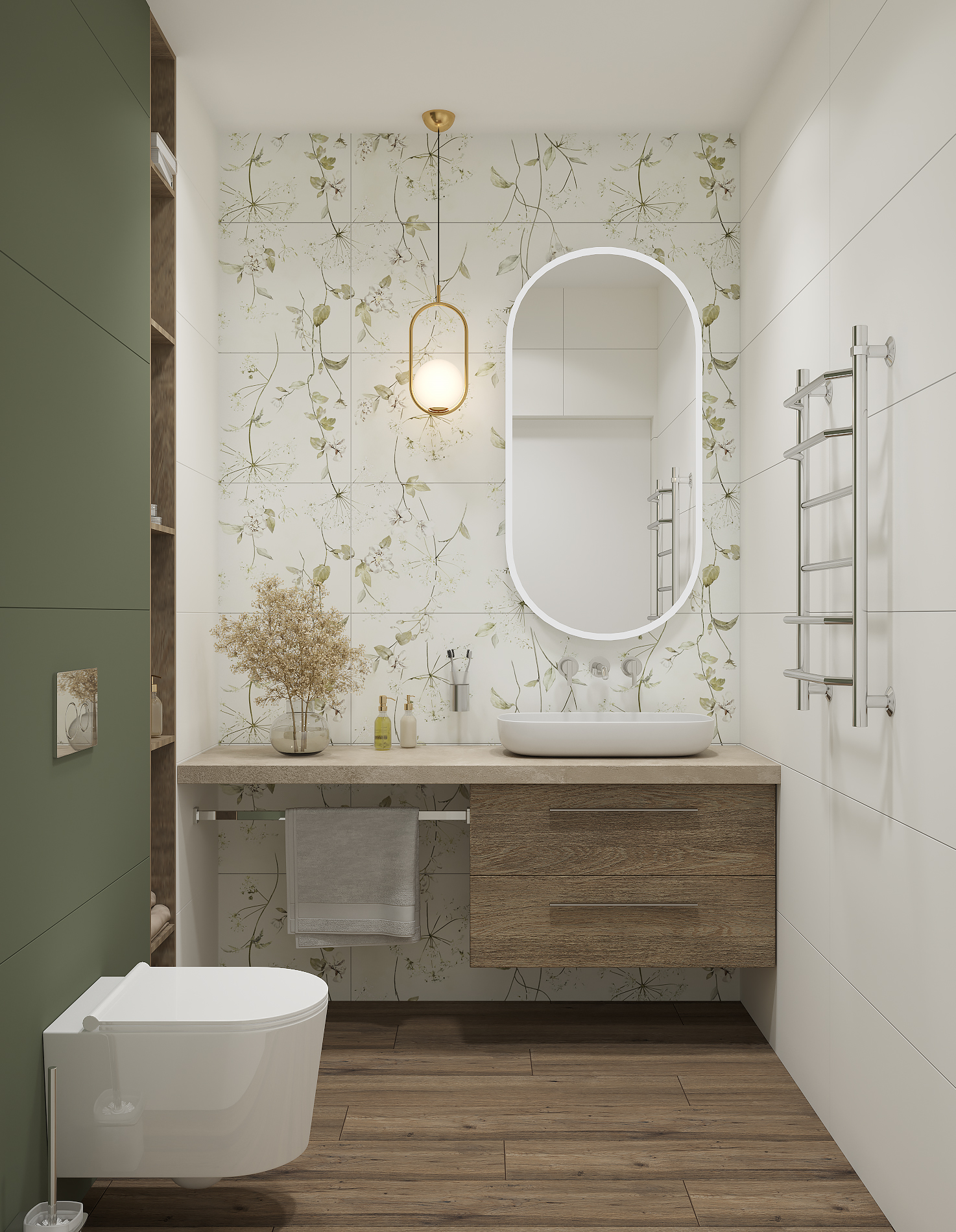 Керамическая плитка Marazzi Italy Декор White Heyday Touch B 60х180