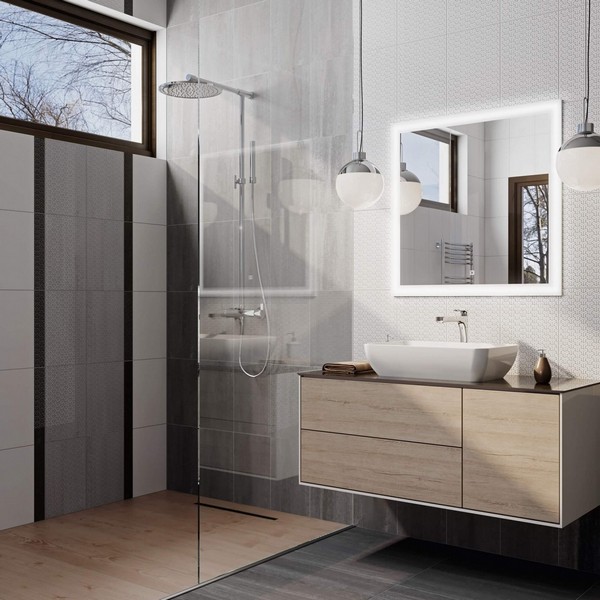 PLB.M.120.3/OAK.O Тумба PLAZA Modern подвесная 120 дуб орегон 3 ящика