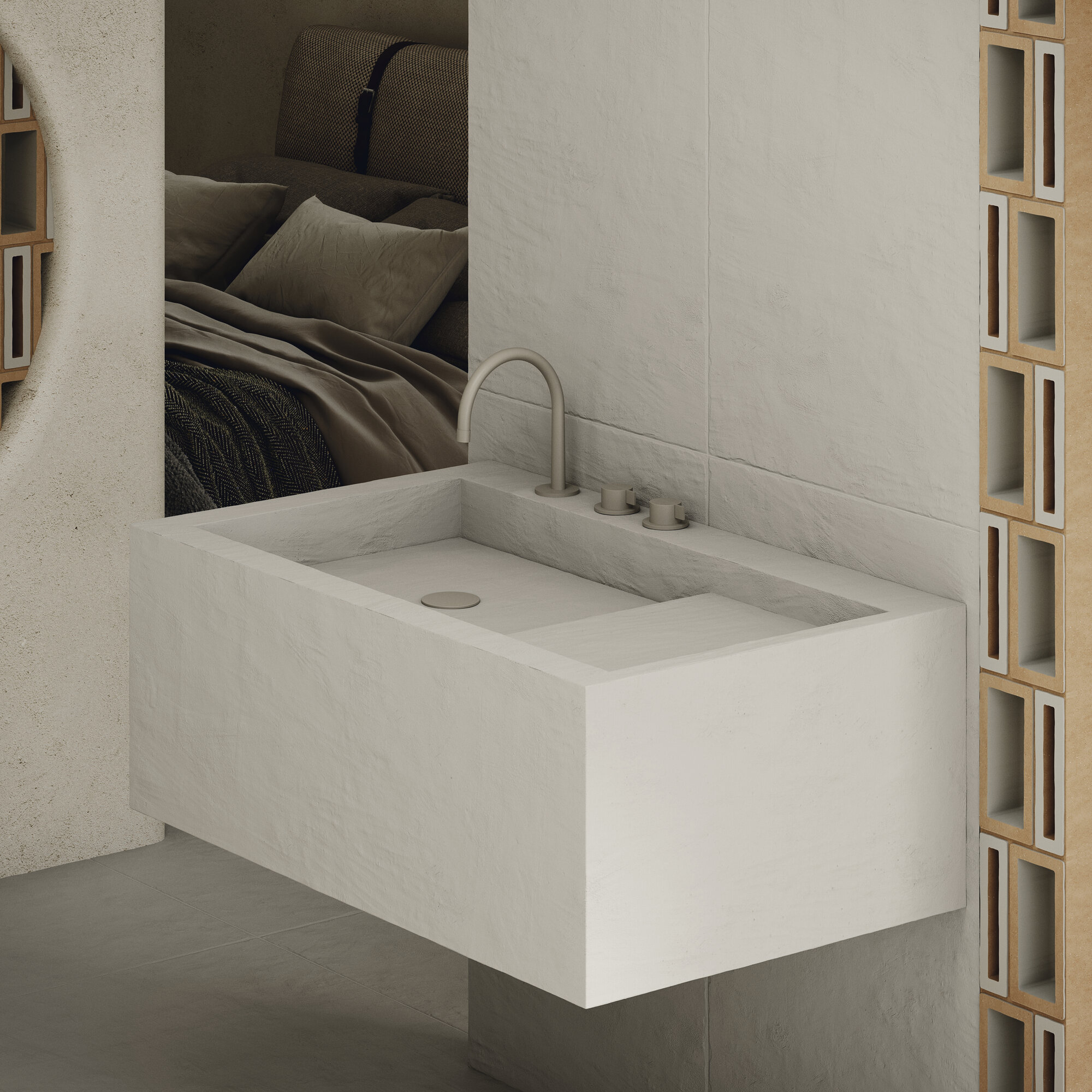 Керамогранит Ape Ceramica A Piedi Black 100х100