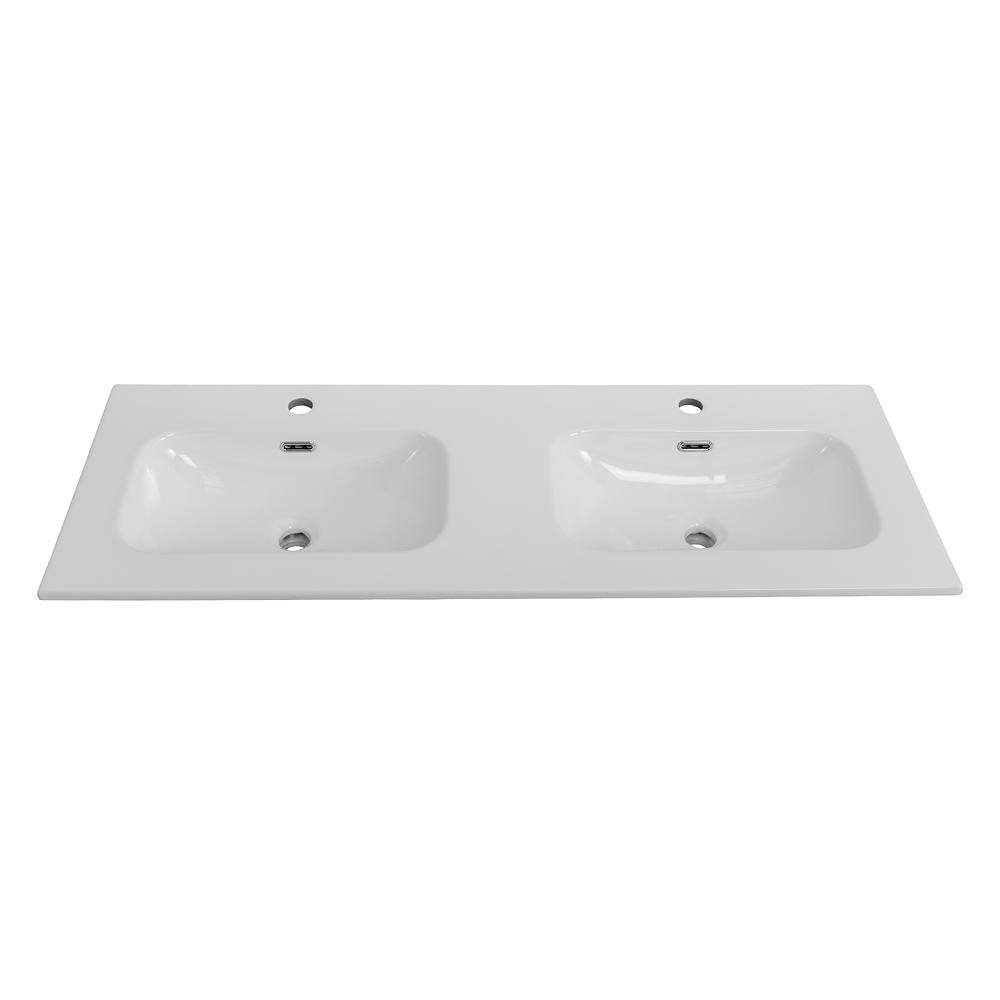 Раковина Cezares Eco 121 см CZR-8073-120-2 белая