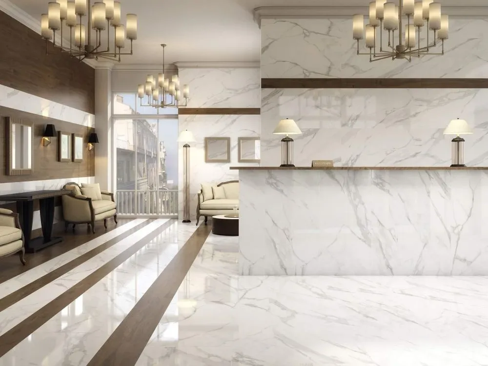 Керамогранит Kerama Marazzi Монте Тиберио бежевый лаппатированный обрезной 60x119,5x0,9