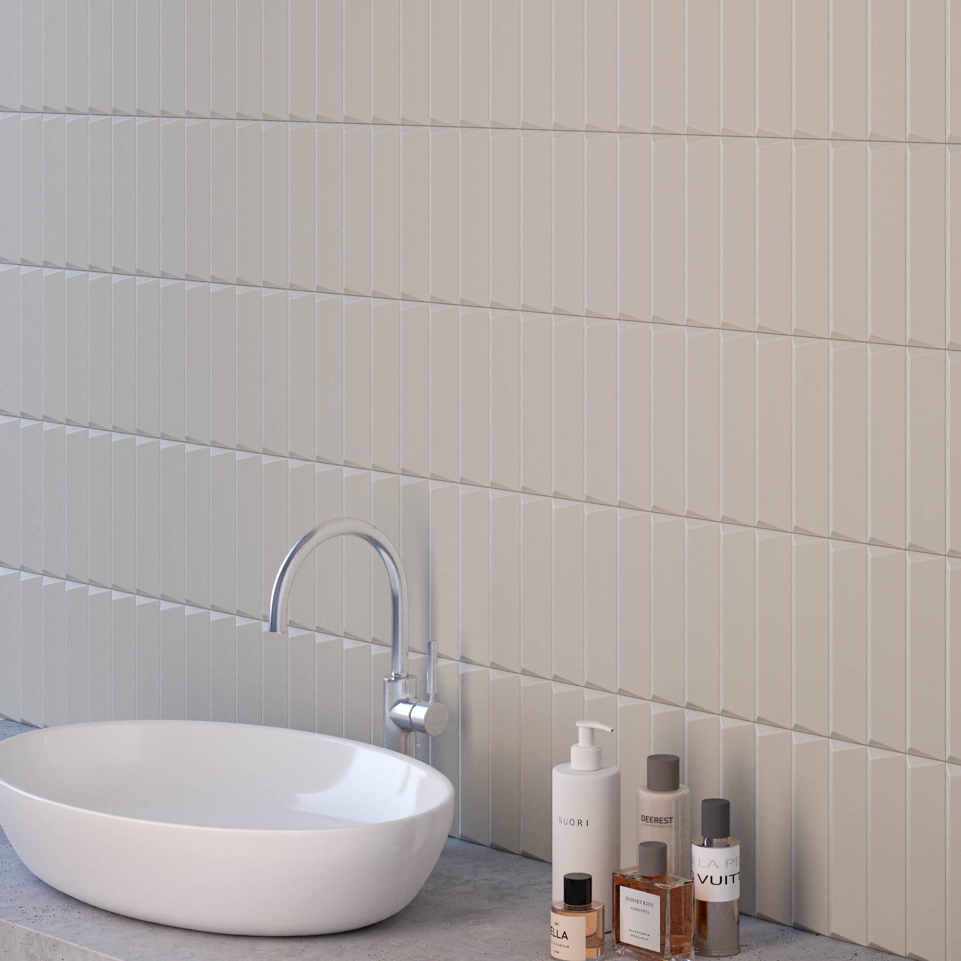 Керамическая плитка Ape Ceramica Плитка Cups Grey 5х20