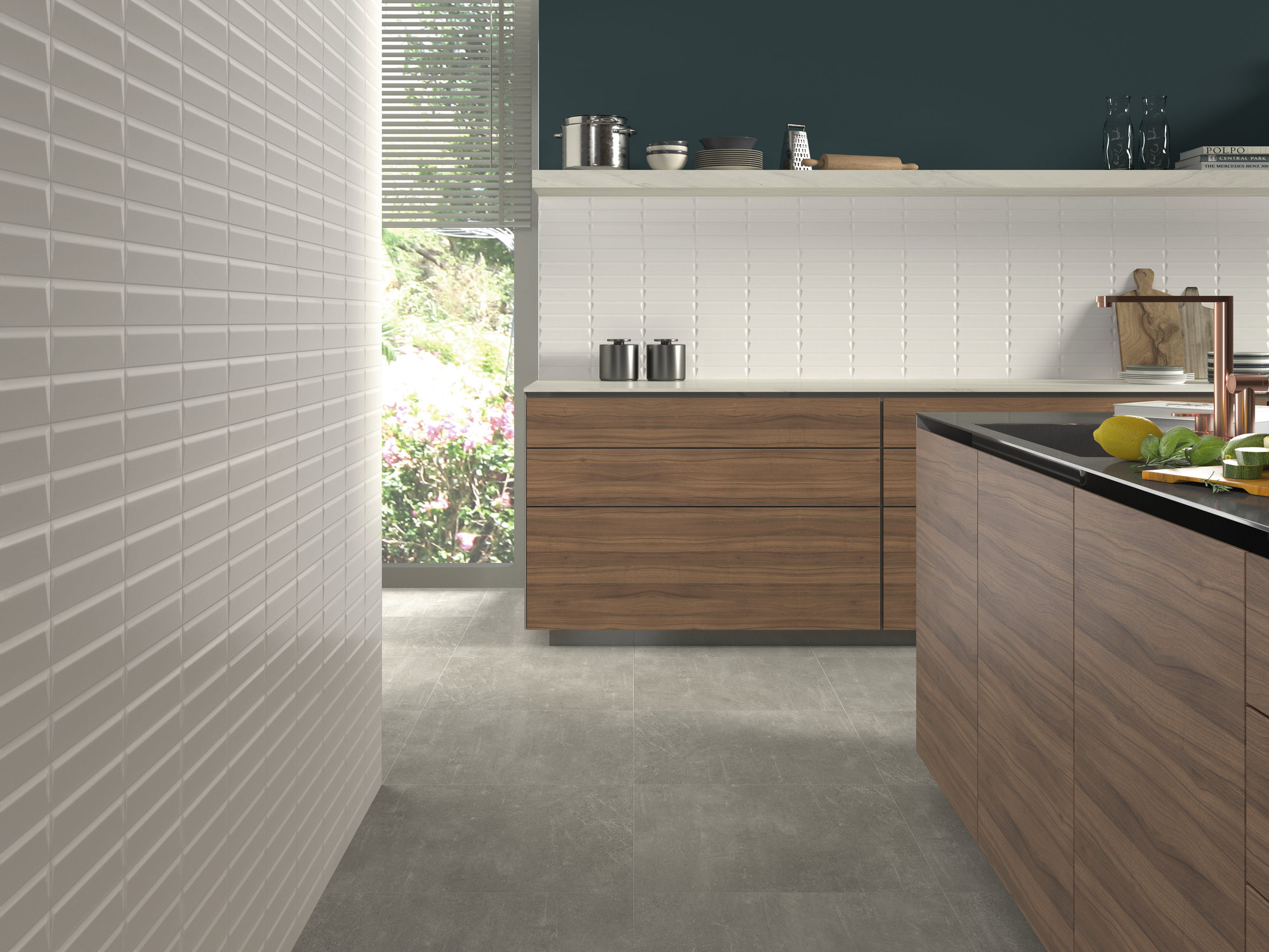 Керамическая плитка Ape Ceramica Плитка Cups Palladium 5х20