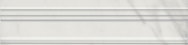 Керамическая плитка Kerama Marazzi Бордюр Багет Алькала белый 5х20