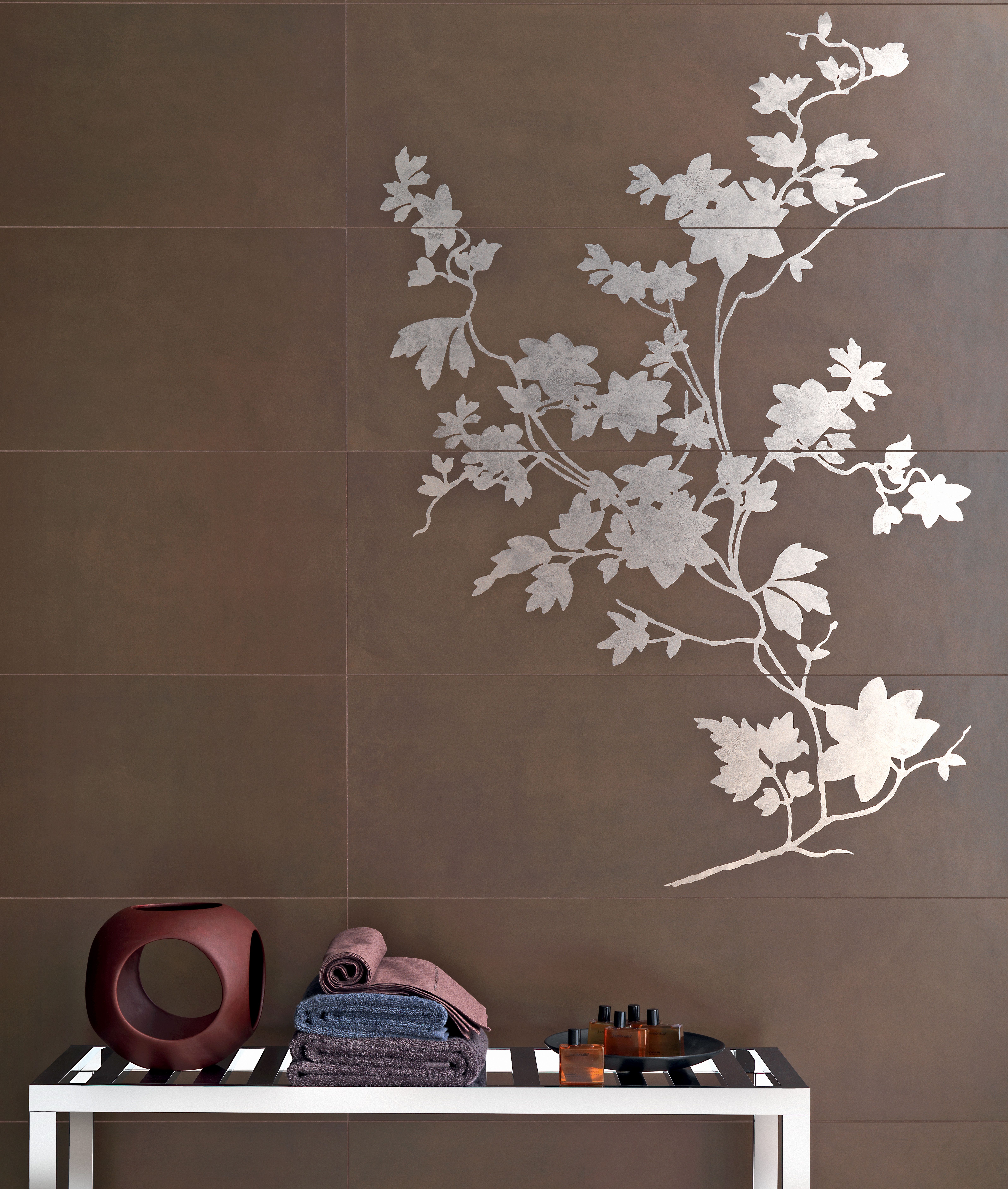 Керамическая плитка Marazzi Italy Плитка Concreta Lava Rett. 32,5х97,7