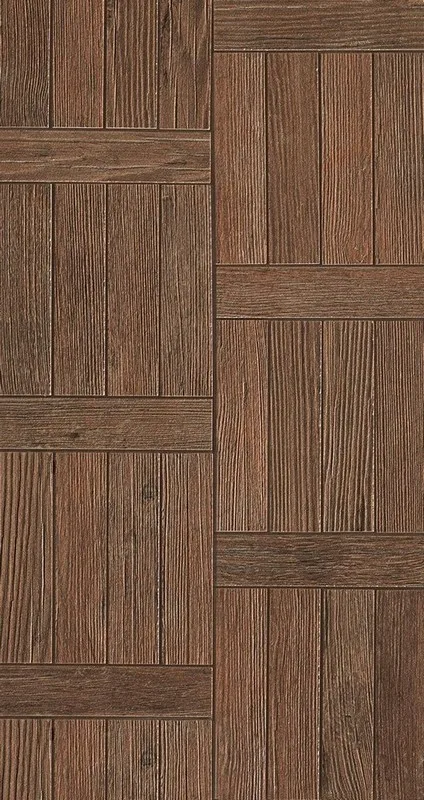Керамогранит Axi Dark Oak Treccia (AMWR)