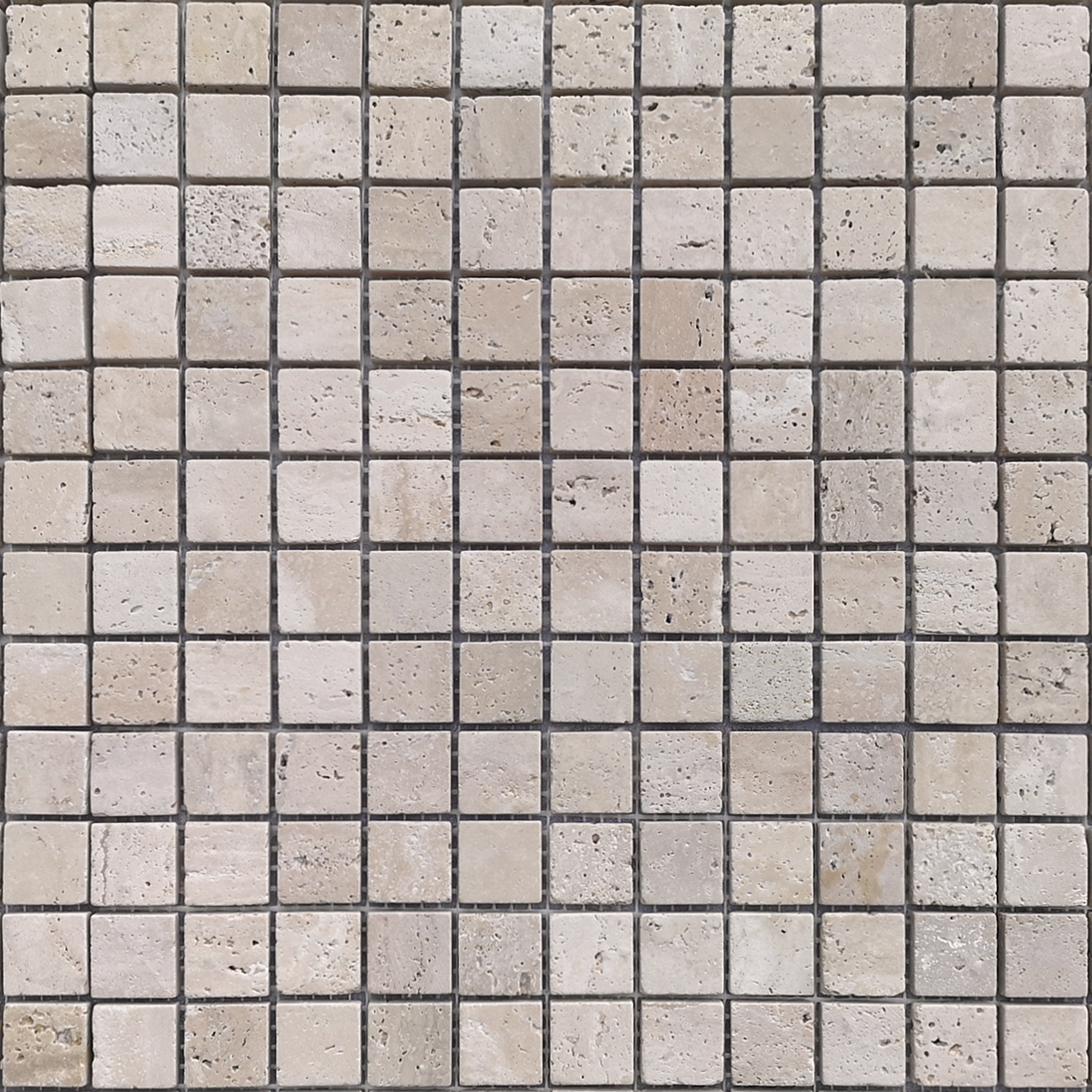 Мозаика LeeDo & Caramelle Travertino Beige MAT 23x23x7