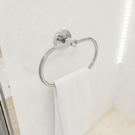 Fixsen COMFORT CHROME FX-85011 Полотенцедержатель кольцо, хром