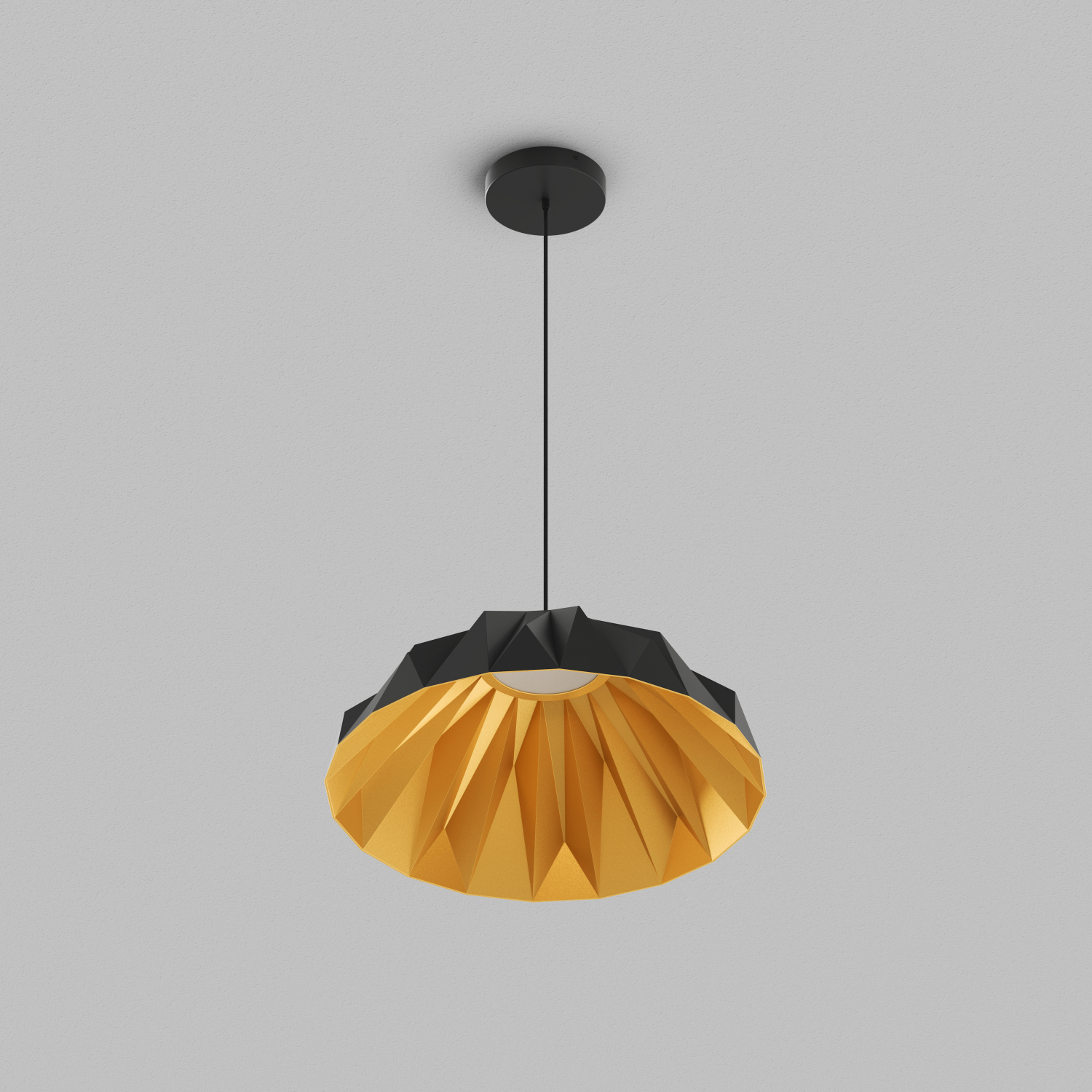 Подвесной светильник ORIGAMI DK6655-BK+SG