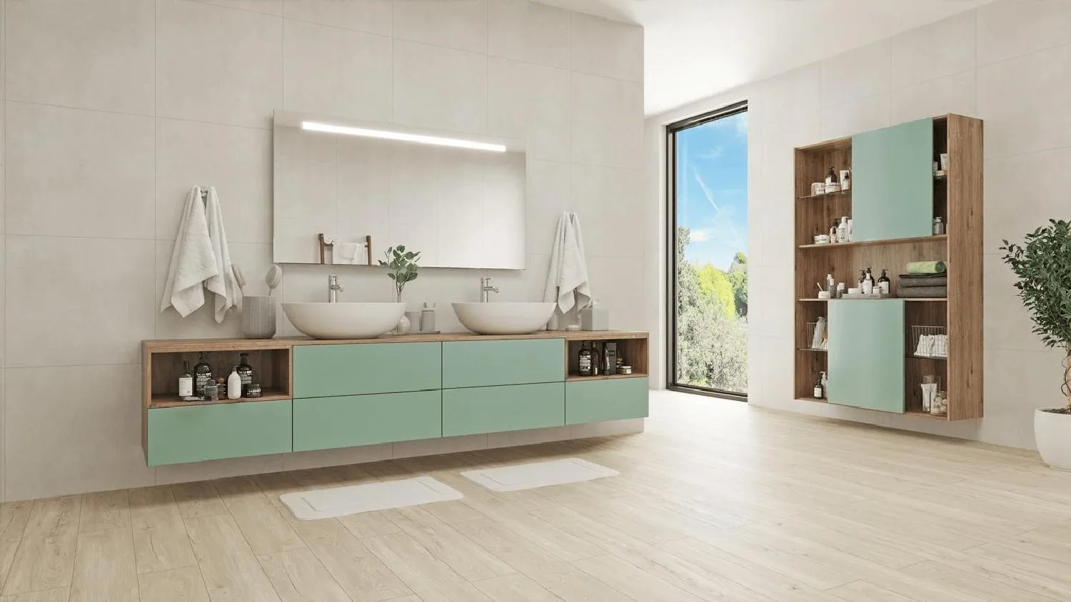 LVT ламинат Секвойя Серая ЕСО 6-5 LVT