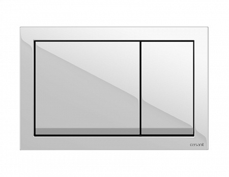 Кнопка Cersanit ENTER для LINK PRO/VECTOR/LINK/HI-TEC пластик белый