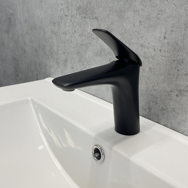 Смеситель Comforty FC074A-CMT 00-00004531 для раковины, черный матовый