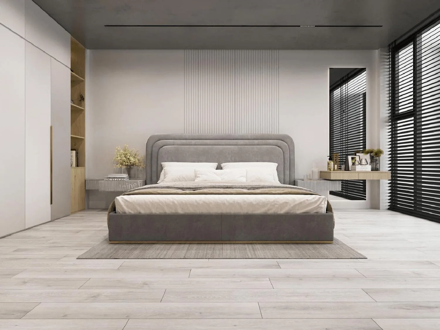 SPC ламинат Ясень Серый ECO 134-5 MC