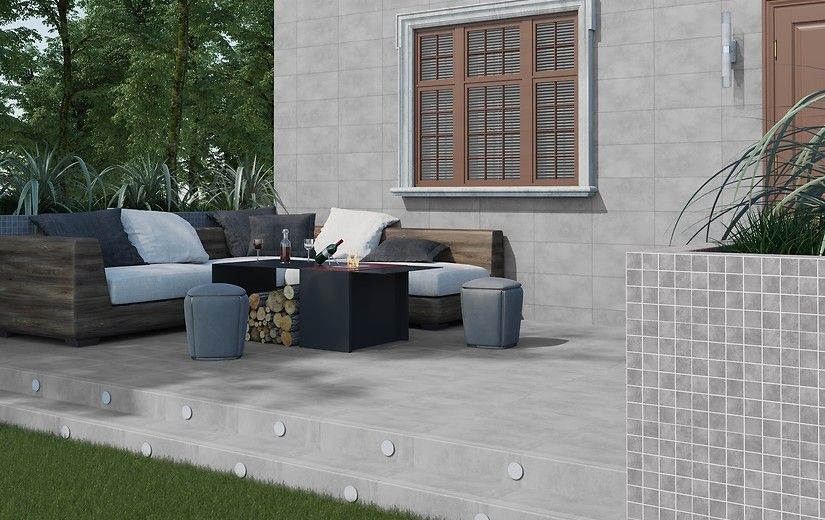 Мозаика Cersanit Townhouse светло-серый 30х30