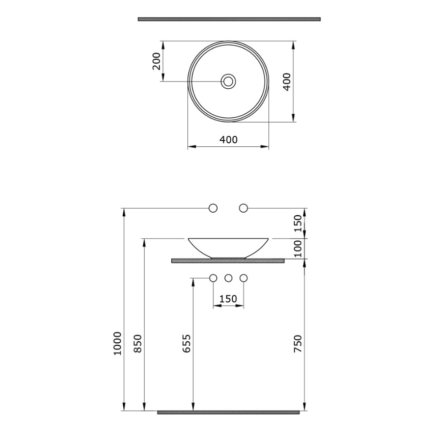 Раковина Bocchi Venezia 1120-402-0125 золото