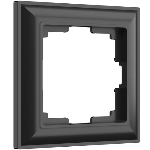Рамка на 1 пост Fiore (черный матовый) W0012208