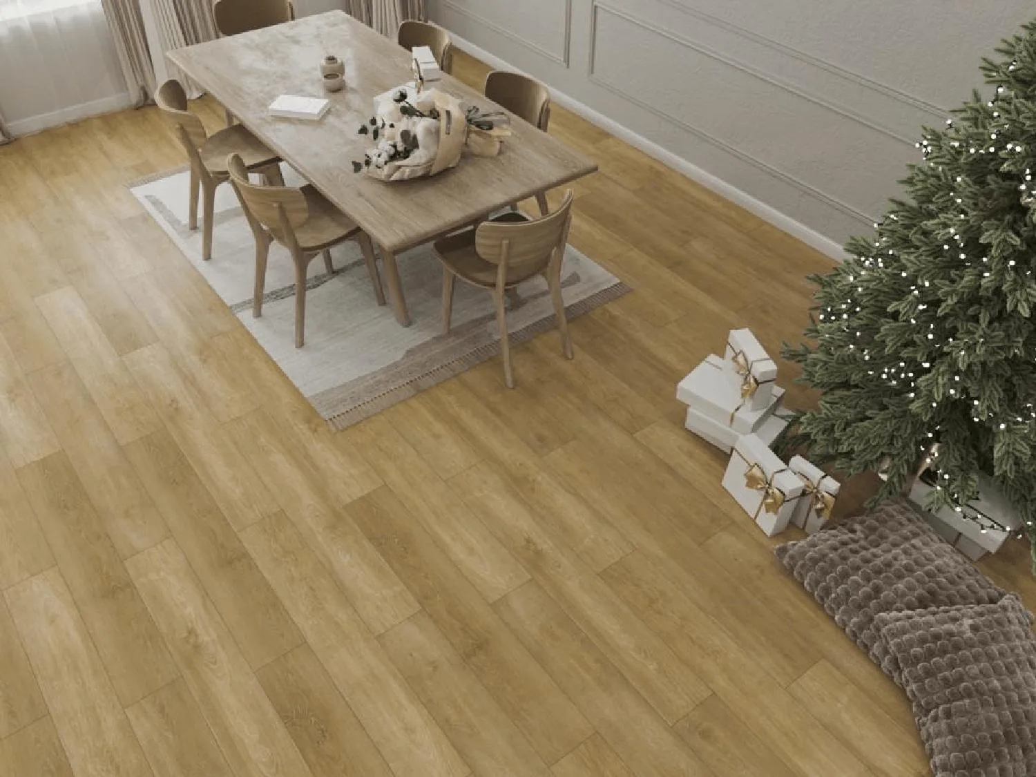 LVT плитка Дуб Итальянский ЕСО 3-35