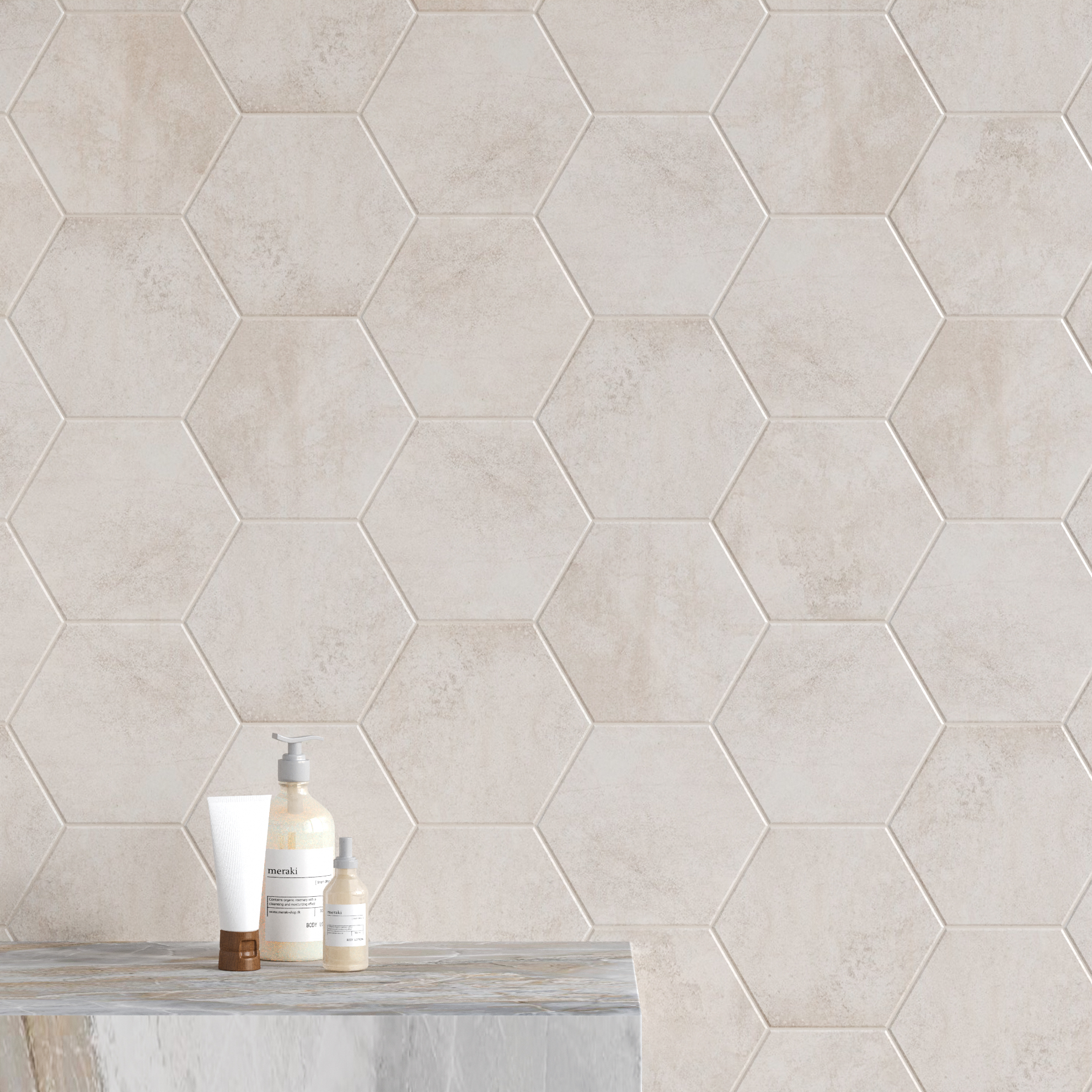 Керамогранит Marazzi Italy Clays Cotton 21х18,2
