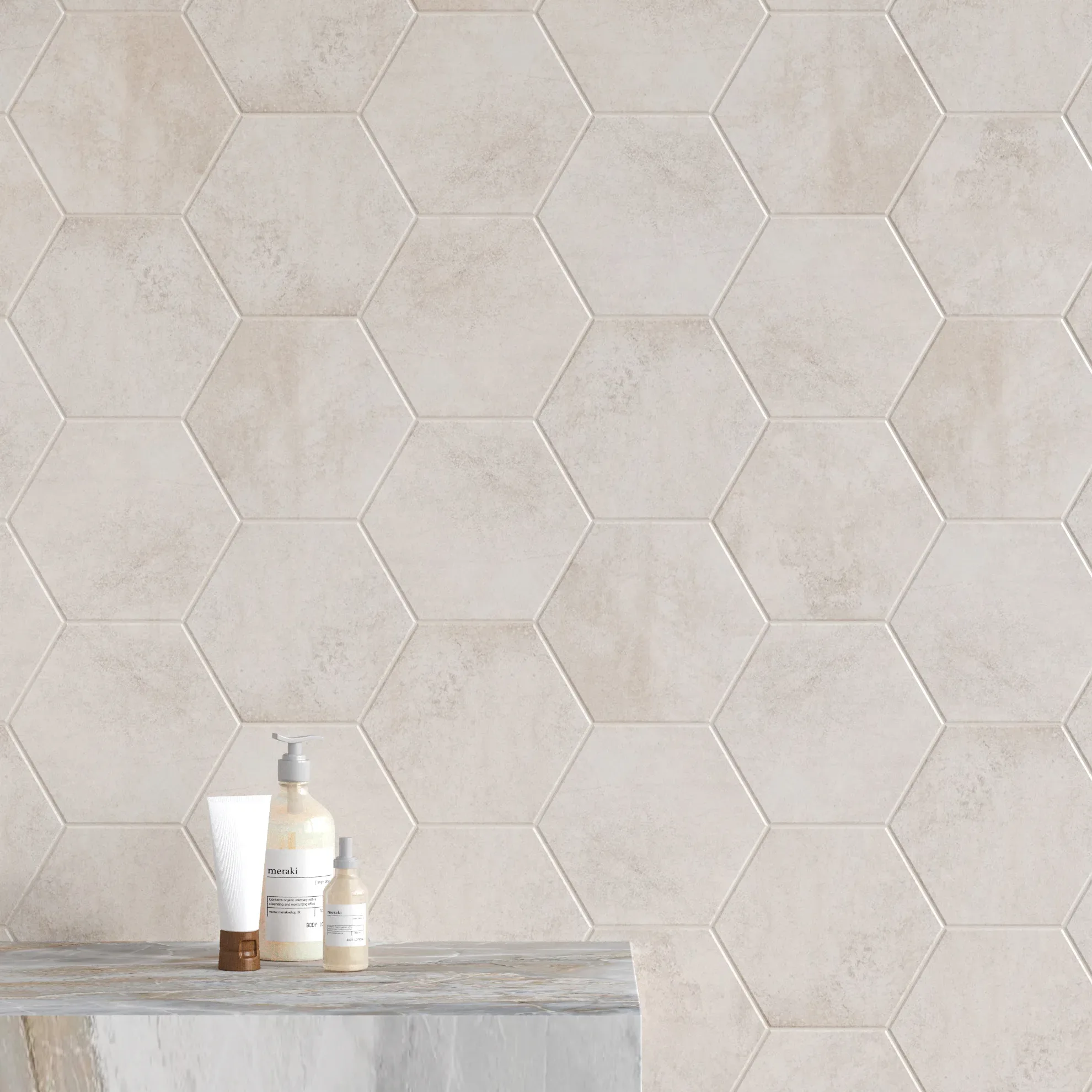 Керамогранит Marazzi Italy Clays Cotton 21х18,2