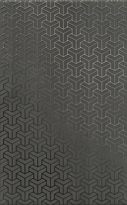 Керамическая плитка Kerama Marazzi Декор Ломбардиа антрацит 25х40
