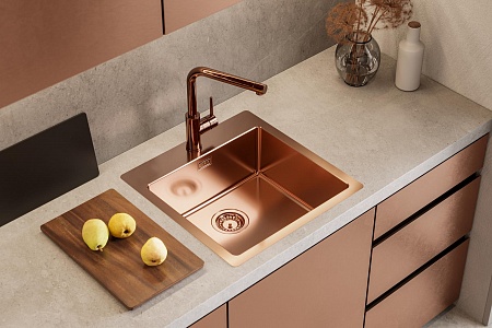Смеситель для кухни Alveus Zeos-P Monarch Copper PVD медь